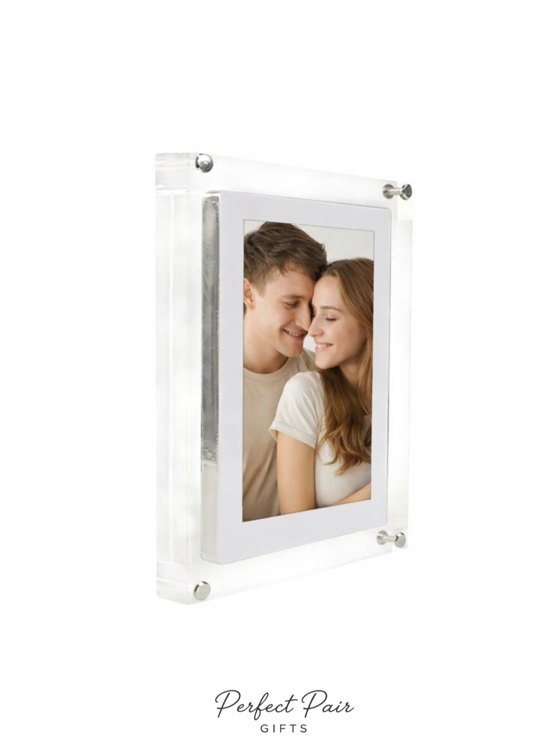 Vertical Digital Photo Frame for Couples – 5” IPS Display